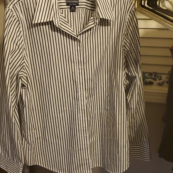 Striped Button Up - Picture 2 of 2